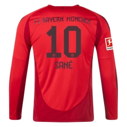 FC Bayern München Leroy Sané #10 Voetbalshirt 2024-25 Thuistenue Heren Lange Mouw