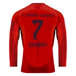 FC Bayern München Serge Gnabry #7 Voetbalshirt 2024-25 Thuistenue Heren Lange Mouw