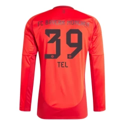 FC Bayern München Tel #39 Voetbalshirt 2024-25 Thuistenue Heren Lange Mouw