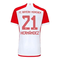 FC Bayern München Theo Hernández #21 Voetbalshirt 2023-24 Thuistenue Heren