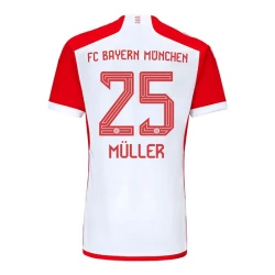 FC Bayern München Thomas Müller #25 Voetbalshirt 2023-24 Thuistenue Heren