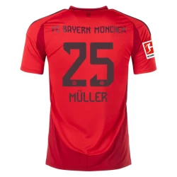 FC Bayern München Thomas Müller #25 Voetbalshirt 2024-25 Thuistenue Heren