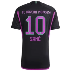 FC Bayern München Voetbalshirt 2023-24 Leroy Sané #10 Uittenue Heren