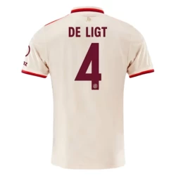 FC Bayern München Voetbalshirt De Ligt #4 2024-25 Thirdtenue Heren