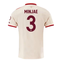 FC Bayern München Voetbalshirt Minjae #3 2024-25 Thirdtenue Heren