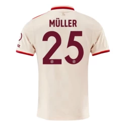 FC Bayern München Voetbalshirt Muller #25 2024-25 Thirdtenue Heren