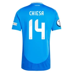 Federico Chiesa #14 Italië Voetbalshirt EK 2024 Thuistenue Heren