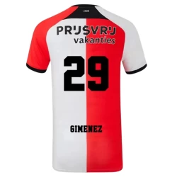 Feyenoord Gimenez #29 Voetbalshirt 2024-25 Thuistenue Heren