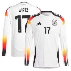 Florian Wirtz #17 Duitsland Voetbalshirt EK 2024 Thuistenue Heren Lange Mouw