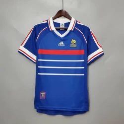 Frankrijk World Cup Retro Shirt 1998 Thuis Heren