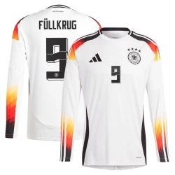 Fullkrug #9 Duitsland Voetbalshirt EK 2024 Thuistenue Heren Lange Mouw