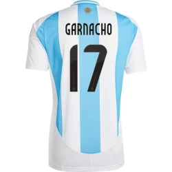 Garnacho #17 Argentinië Voetbalshirt Copa America 2024 Thuistenue Heren