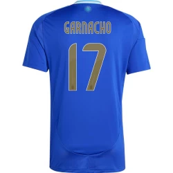 Garnacho #17 Argentinië Voetbalshirt Copa America 2024 Uittenue Heren