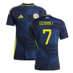 Gemmill #7 Schotland Voetbalshirt EK 2024 Thuistenue Heren