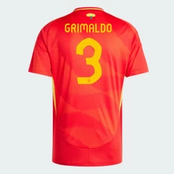 Grimaldo #3 Spanje Voetbalshirt EK 2024 Thuistenue Heren