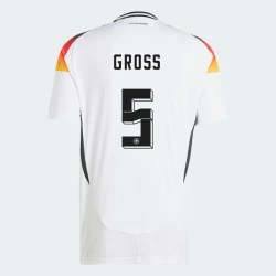 Gross #5 Duitsland Voetbalshirt EK 2024 Thuistenue Heren