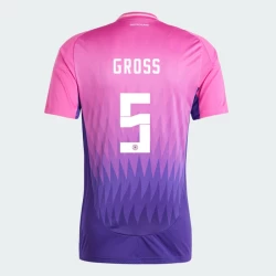 Gross #5 Duitsland Voetbalshirt EK 2024 Uittenue Heren