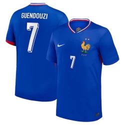 Guendouzi #7 Frankrijk Voetbalshirt EK 2024 Thuistenue Heren