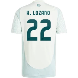 H. Lozano #22 Mexico Voetbalshirt Copa America 2024 Uittenue Heren
