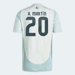 H. Martin #20 Mexico Voetbalshirt Copa America 2024 Uittenue Heren