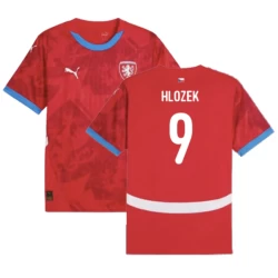 Hlozek #9 Tsjechië Voetbalshirt EK 2024 Thuistenue Heren