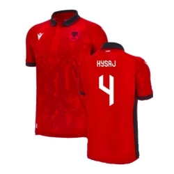 Hysaj #4 Albanië Voetbalshirt EK 2024 Thuistenue Heren