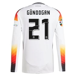 İlkay Gündoğan #21 Duitsland Voetbalshirt EK 2024 Thuistenue Heren Lange Mouw