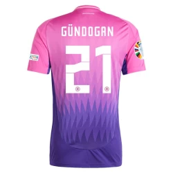 İlkay Gündoğan #21 Duitsland Voetbalshirt EK 2024 Uittenue Heren