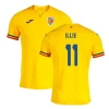 Illie #11 Roemenië Voetbalshirt EK 2024 Thuistenue Heren