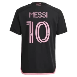Inter Miami CF Voetbalshirt 2023-24 Lionel Messi #10 Uittenue Heren
