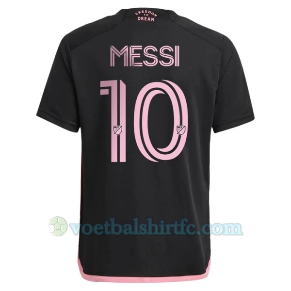 Inter Miami CF Voetbalshirt 2023-24 Lionel Messi #10 Uittenue Heren