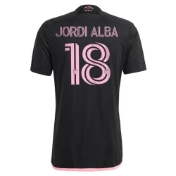 Inter Miami CF Voetbalshirt 2024-25 Jordi Alba #18 Uittenue Heren