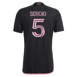 Inter Miami CF Voetbalshirt 2024-25 Sergio #5 Uittenue Heren