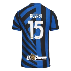 Inter Milan Acerbi #15 Voetbalshirt 2024-25 Thuistenue Heren