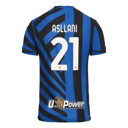 Inter Milan Asllani #21 Voetbalshirt 2024-25 Thuistenue Heren