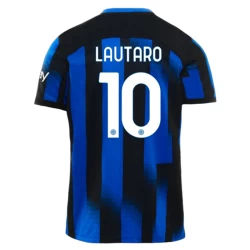 Inter Milan Lautaro Martínez #10 Voetbalshirt 2023-24 Thuistenue Heren