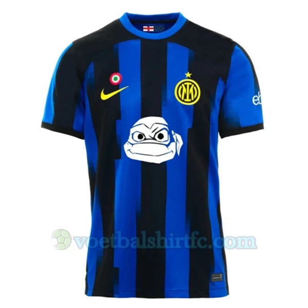 Inter Milan Voetbalshirt 2023-24 Ninja Turtles Thuistenue Heren