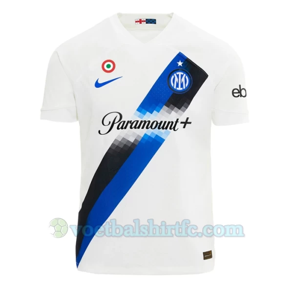 Inter Milan Voetbalshirt 2023-24 Uittenue Heren