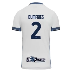 Inter Milan Voetbalshirt 2024-25 Dumfries #2 Uittenue Heren