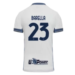 Inter Milan Voetbalshirt 2024-25 Nicolò Barella #23 Uittenue Heren