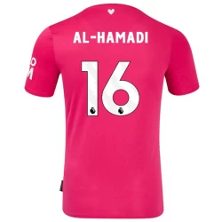 Ipswich Town Voetbalshirt Al-Hamadi 16 Pink 2024-25 Thirdtenue Heren