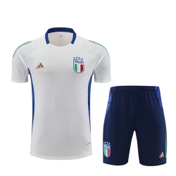 Italië Trainings T-Shirt Set 2024-25 Wit