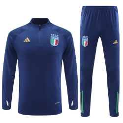 Italië Trainingsshirt Set 2024-25 Blauw