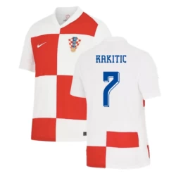 Ivan Rakitic #7 Kroatië Voetbalshirt EK 2024 Thuistenue Heren