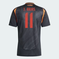 J. Arias #11 Colombia Voetbalshirt Copa America 2024 Uittenue Heren