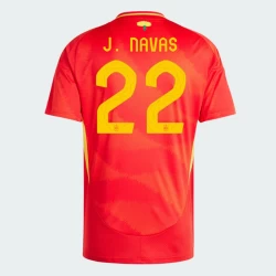 J. Navas #22 Spanje Voetbalshirt EK 2024 Thuistenue Heren