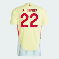 J. Navas #22 Spanje Voetbalshirt EK 2024 Uittenue Heren