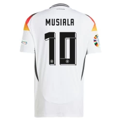 Jamal Musiala #10 Duitsland Voetbalshirt EK 2024 Thuistenue Heren
