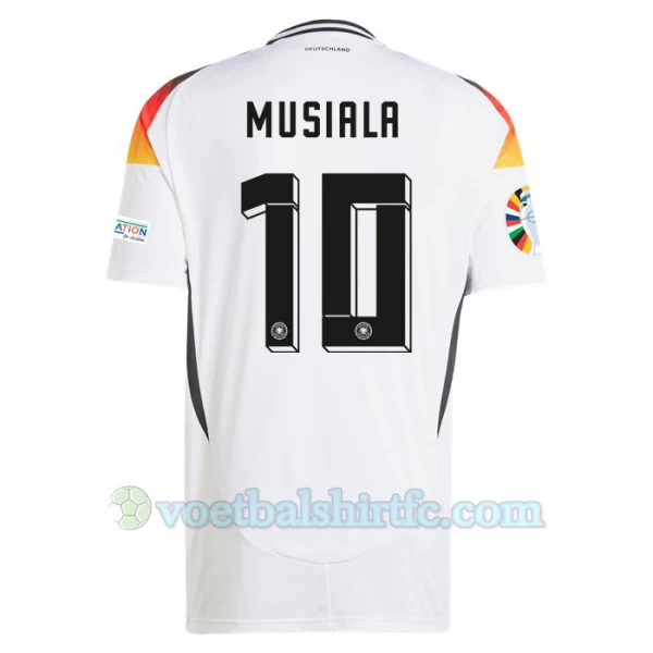 Jamal Musiala #10 Duitsland Voetbalshirt EK 2024 Thuistenue Heren