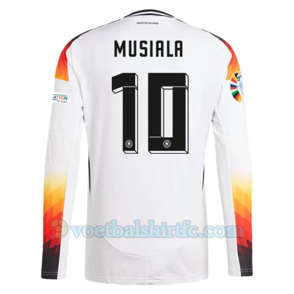 Jamal Musiala #10 Duitsland Voetbalshirt EK 2024 Thuistenue Heren Lange Mouw